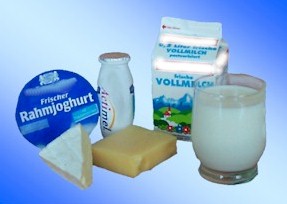Gesunde Ernährung durch Milch